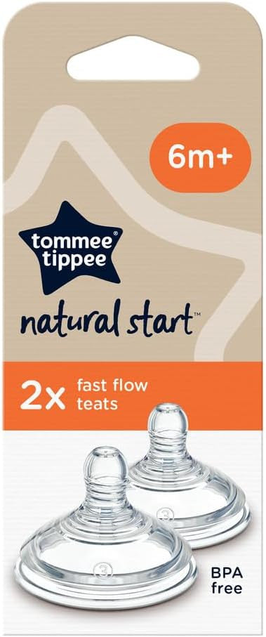 Tommee Tippee Natural Start Teat Variety 2 Pack – Flow Options