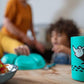 Tommee Tippee No Knock Trainer Cup for Toddlers with Clevergrip Base, 12m+, 300ml, Blue, 1 Pack - Adenzo Comfies