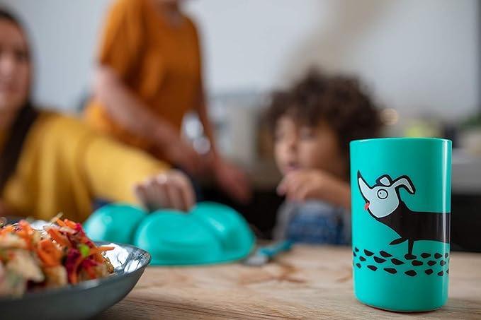Tommee Tippee No Knock Trainer Cup for Toddlers with Clevergrip Base, 12m+, 300ml, Blue, 1 Pack - Adenzo Comfies