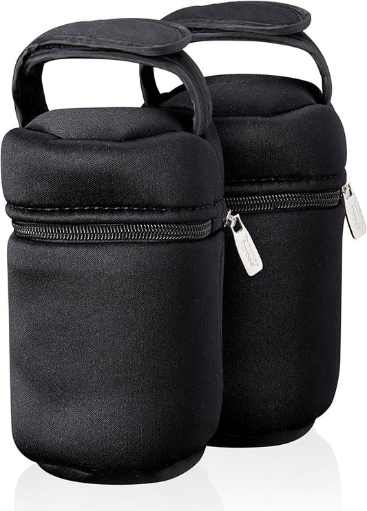 Tommee Tippee Portable Insulated Bottle Bags for Closer to Nature Baby Bottles, Pack of 2
