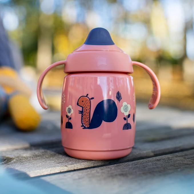 Tommee Tippee Trainer Sippee & Straw Cup 300ml – 6m+  Leak‑Proof, BPA‑Free, Easy‑Grip Handles