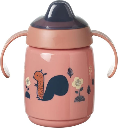 Tommee Tippee Trainer Sippee & Straw Cup 300ml – 6m+  Leak‑Proof, BPA‑Free, Easy‑Grip Handles