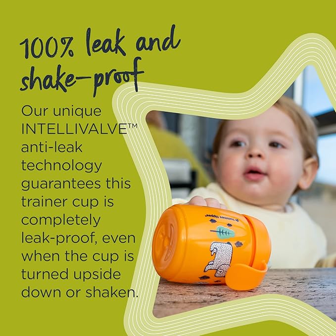 Tommee Tippee Trainer Sippee & Straw Cup 300ml – 6m+  Leak‑Proof, BPA‑Free, Easy‑Grip Handles
