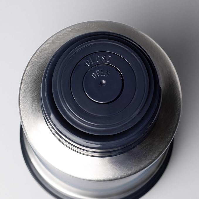 Tommee Tippee Travel Bottle and Food Warmer, Portable Baby Bottle Warmer Ideal for Travel, Thermal Insulation, Stainless Steel Flask with Leak-Proof Lid