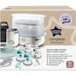 Tommee Tippee Complete Feeding Set – Electric Steam Steriliser, Bottle Warmer, Soothers & Bottles (Newborn Essentials, 12‑Piece Set) - Adenzo Comfies
