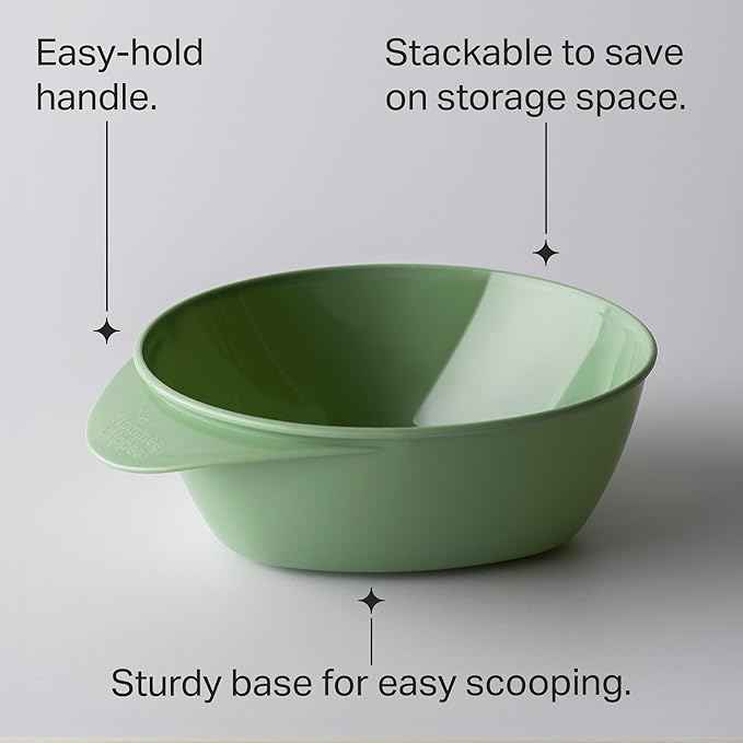 Tommee Tippee Easy Scoop Feeding Bowls – 6m+, 4 Pack, BPA‑Free - Adenzo Comfies