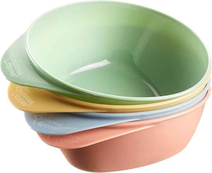 Tommee Tippee Easy Scoop Feeding Bowls – 6m+, 4 Pack, BPA‑Free - Adenzo Comfies