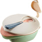 Tommee Tippee Easy Scoop Feeding Bowl with Travel Lid & Spoon – BPA‑Free, Dishwasher & Microwave Safe, Suitable from 6m+