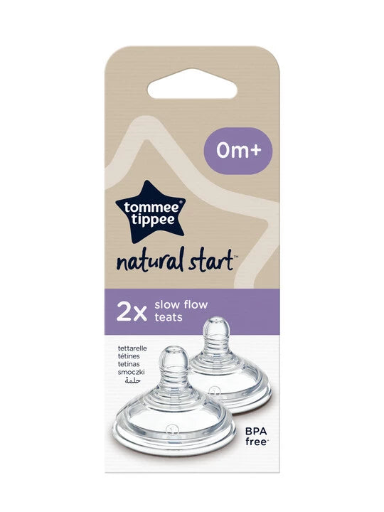 Tommee Tippee Natural Start Teat Variety 2 Pack – Flow Options