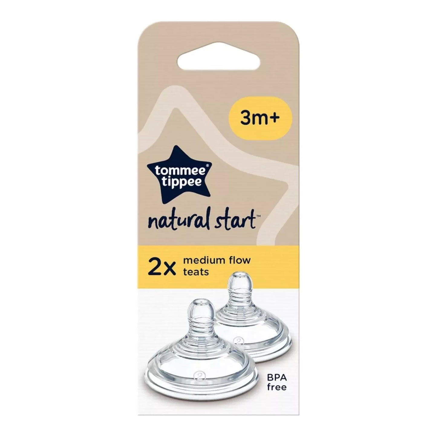 Tommee Tippee Natural Start Teat Variety 2 Pack – Flow Options