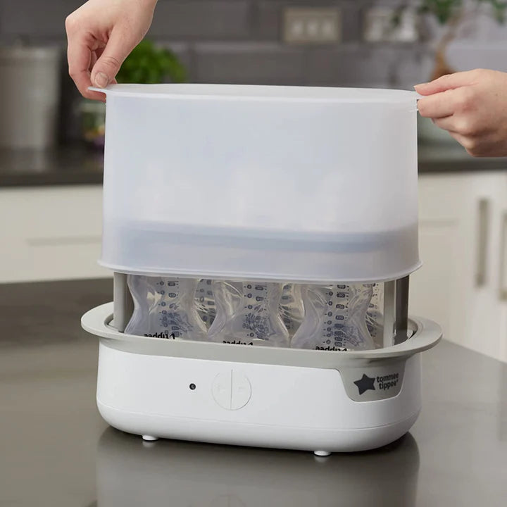 Tommee Tippee Closer to Nature™ Electric Steam Steriliser – Fast, Compact & BPA‑Free
