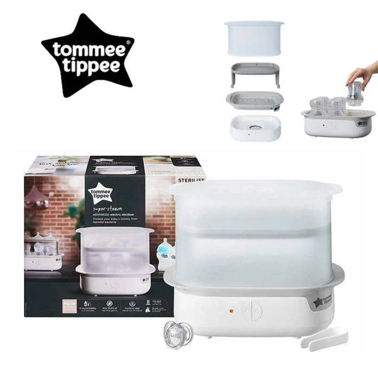 Tommee Tippee Closer to Nature™ Electric Steam Steriliser – Fast, Compact & BPA‑Free