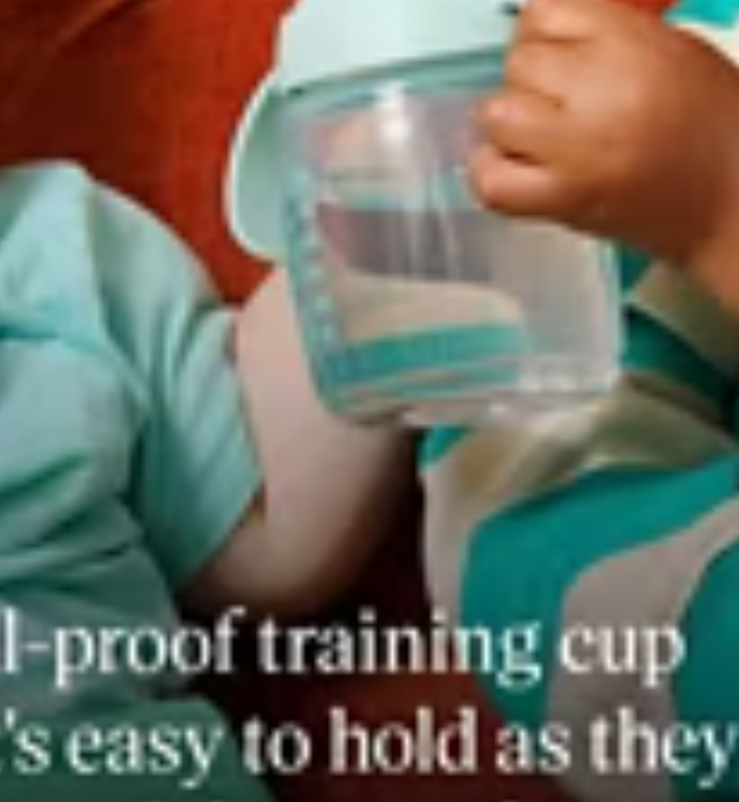 Tommee Tippee Trainer Straw Cup – 6M+, 240ml Assorted, Soft Silicone Straw, BPA‑Free Baby Training Cup