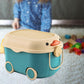 Toy Storage Box Plastic Toy Chest with Wheels, Large Toy Storage Organizer with Storage Bins for Games Room Storage - Adenzo Comfies