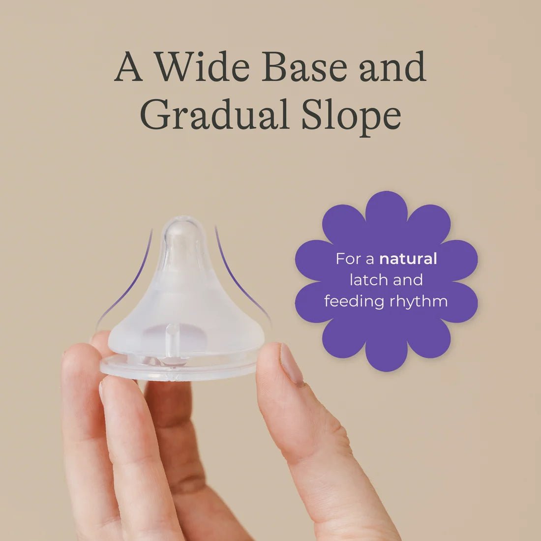 NaturalWave® Nipples - 2 count Medium Flow . - Adenzo Comfies