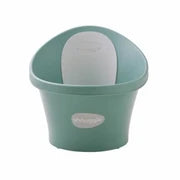 Shnuggle Baby Bath Tub Featuring Ergonomic Bum Bump Support, Soft Foam Backrest and an Integrated Plug-Green .