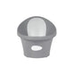 Shnuggle Baby Bath Tub Featuring Ergonomic Bum Bump Support, Soft Foam Backrest and an Integrated Plug-Grey.