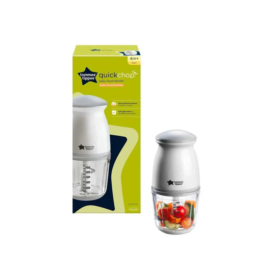Tommee Tippee Baby Food Blender - Quick-Chop Mini Baby Food Processor and Chopper