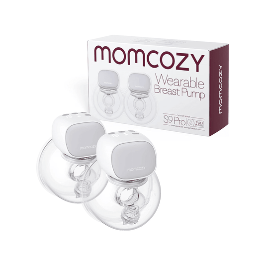 Momcozy S9 Pro Hands-Free Wearable Breast Pump, Electric Pump with 2 Modes & 9 Suction Levels, Long Battery Life, Portable & Quiet, 24mm - Adenzo Comfies