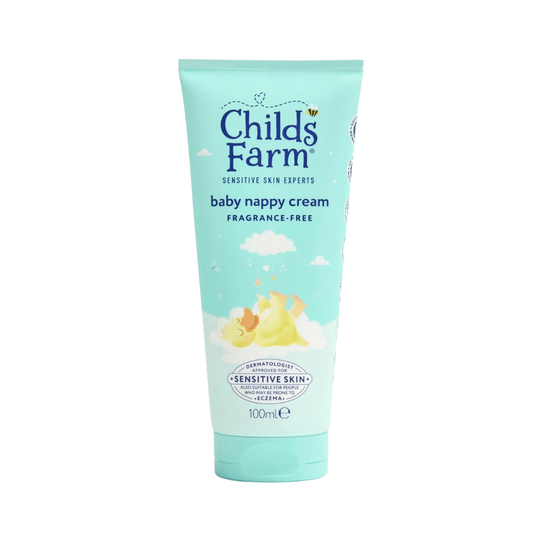 Childs Farm | Baby Nappy Cream 100ml | Aloe Vera | Suitable Newborns With Dry, Sensitive & Eczema-prone Skin - Adenzo Comfies