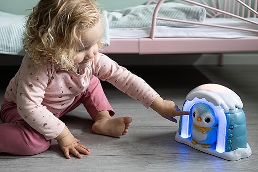 VTech Baby Soothing Starlight Igloo, Calming Light Projector with Relaxing Melodies, Nature Sounds and White Noise, Toy for Babies 0, 3, 6, 12 Months Plus, English Version