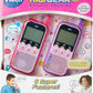 VTech KidiGear Walkie Talkies for Kids, Outdoor 65-foot Long Distance Walkie Talkies with Secure Digital Connection, Suitable for Boys and Girls 5+ years, Pink, English Version