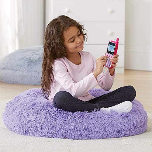 VTech KidiGear Walkie Talkies for Kids, Outdoor 65-foot Long Distance Walkie Talkies with Secure Digital Connection, Suitable for Boys and Girls 5+ years, Pink, English Version