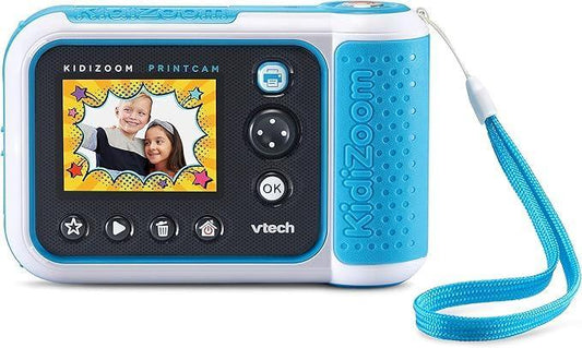 VTech KidiZoom PrintCam, High-Definition Digital Camera for Photos and Videos, Instant Prints, Flip-Out Selfie Camera, Kids Age 4 and up - Adenzo Comfies