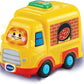 VTech Toot-Toot Drivers Pizza Truck, Interactive Toddlers Toys for Pretend Play with Lights and Sounds, Suitable for Boys & Girls Ages 1, 2, 3, 4+ Years, English Version - Adenzo Comfies