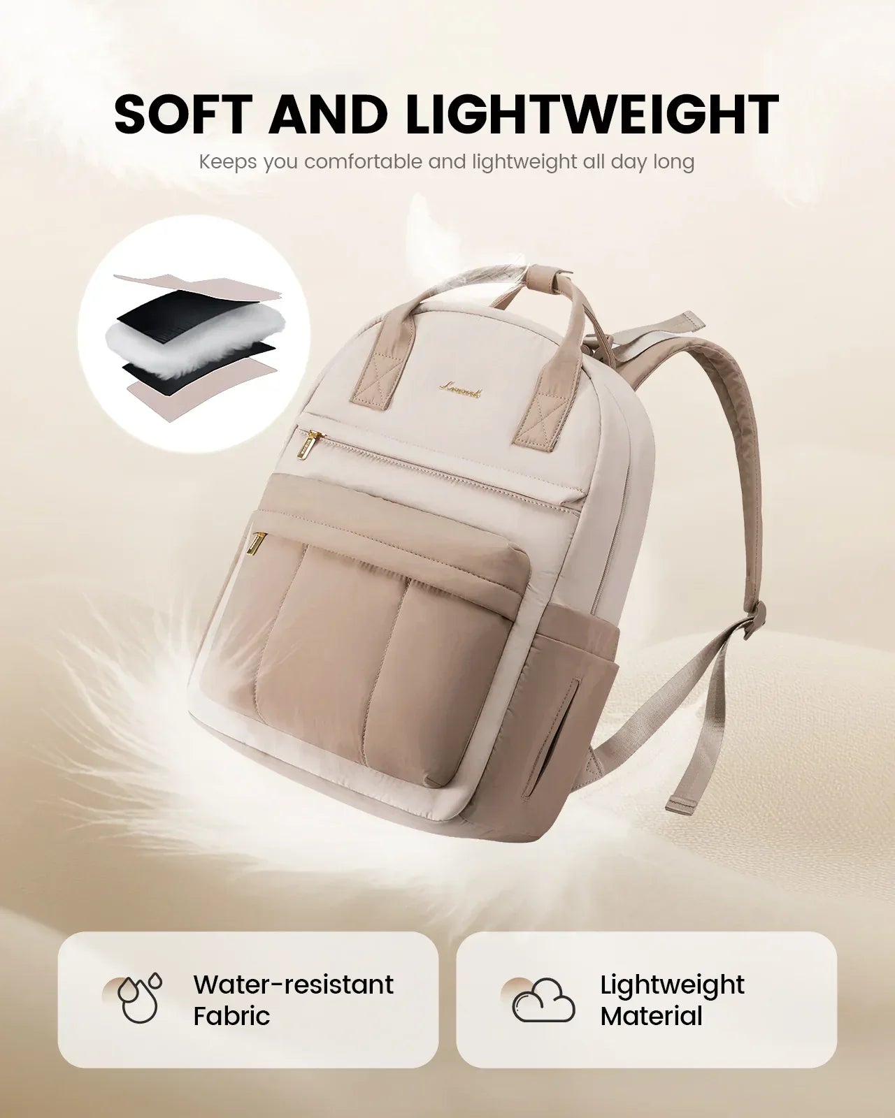 LOVEVOOK Baby Changing Bag – Multi - Function Diaper Tote Backpack Organizer with Large Capacity, Piece of 1 - Adenzo Comfies