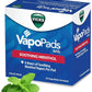 Vicks VapoPads Original Menthol Scent Refill Pads for Vicks Humidifiers and Sinus Inhalers, 20-Pack