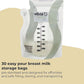 Vital Baby Nurture Easy Pour Breast Milk Storage Bags 250ml 30pk – Breastmilk Collection Pouches - Non - Spill & Leakproof with Hygiene Spout - BPA, Phthalate & Latex Free - Store in Fridge or Freezer - Adenzo Comfies