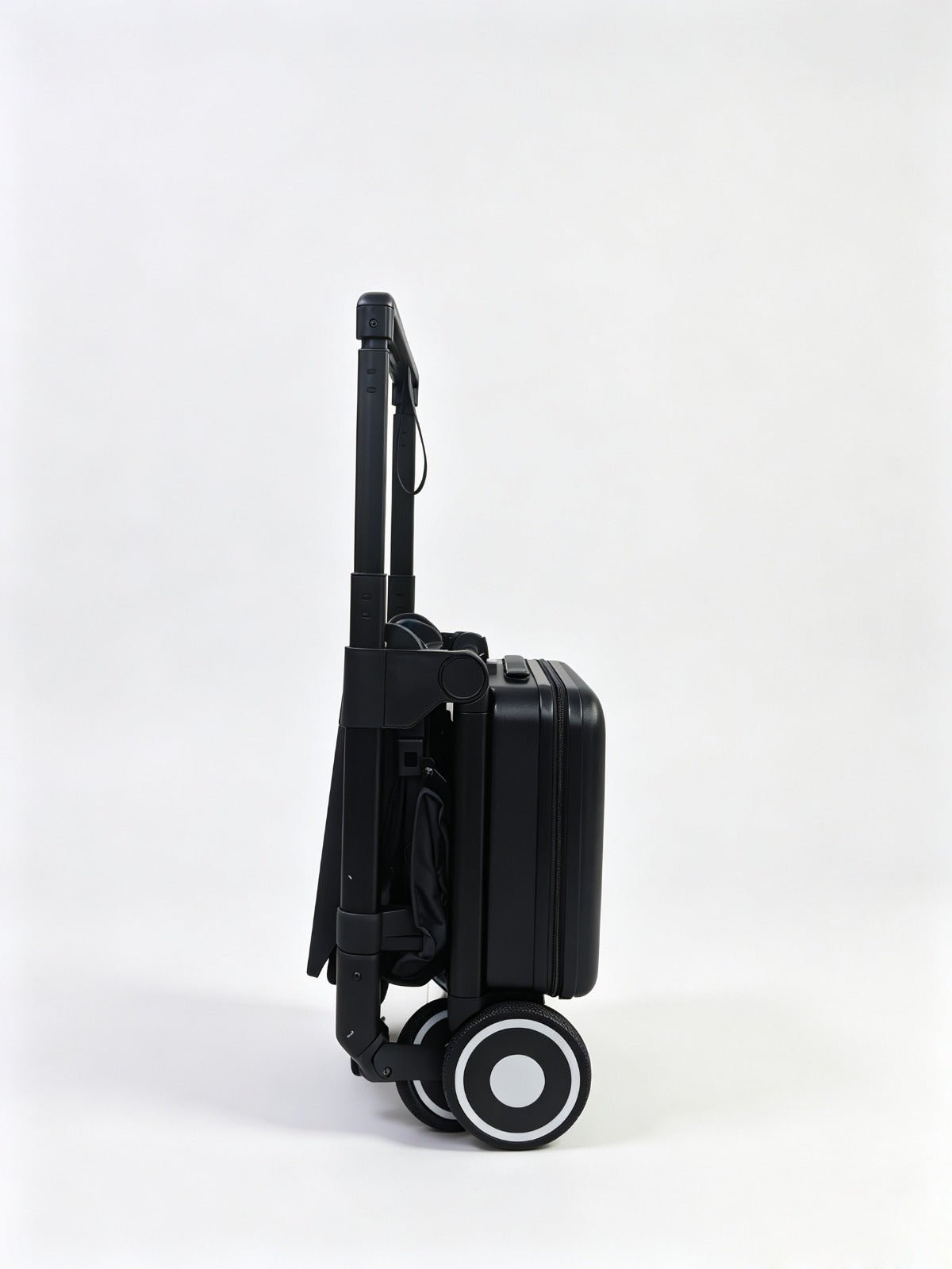 Kid's Ride-On Suitcase T5 Foldable Travel Luggage with Aircraft-Grade Aluminum Frame, PU Wheels &amp; 19L Storage Capacity - Adenzo Comfies