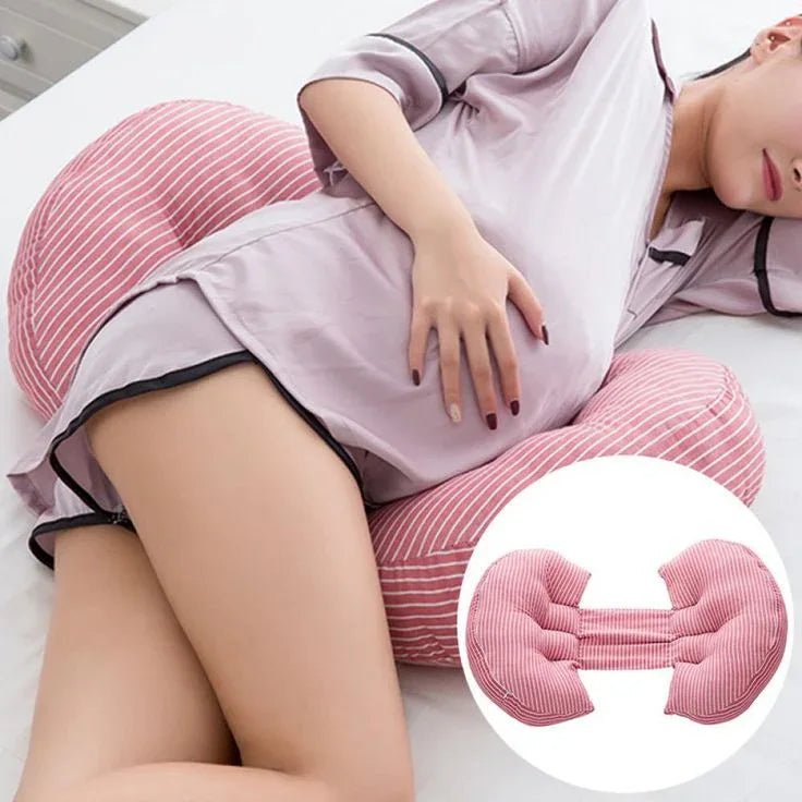 Pregnancy Pillow for Side Sleeper - Adenzo Comfies