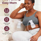 MOMCOZY YN08 Hands -Free Pumping Bra -Grey-M