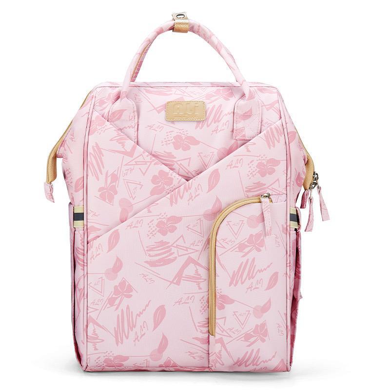Ali Waterproof Diaper Backpack for Mom & Dad – Multi-Compartment Baby Changing Bag with Stroller Straps, Large Capacity Travel Maternity Backpack (27×18×42cm) - Adenzo Comfies