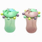 Melii Abacus Straw Sippy Cup, Green & Pink, 340 ml, 12+ Months, 2-Piece Set, Spill-Resistant Training Cups, Fun Bead Design, BPA-Free & Dishwasher Safe - Adenzo Comfies