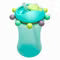 Melii Abacus Straw Sippy Cup, Green & Pink, 340 ml, 12+ Months, 2-Piece Set, Spill-Resistant Training Cups, Fun Bead Design, BPA-Free & Dishwasher Safe