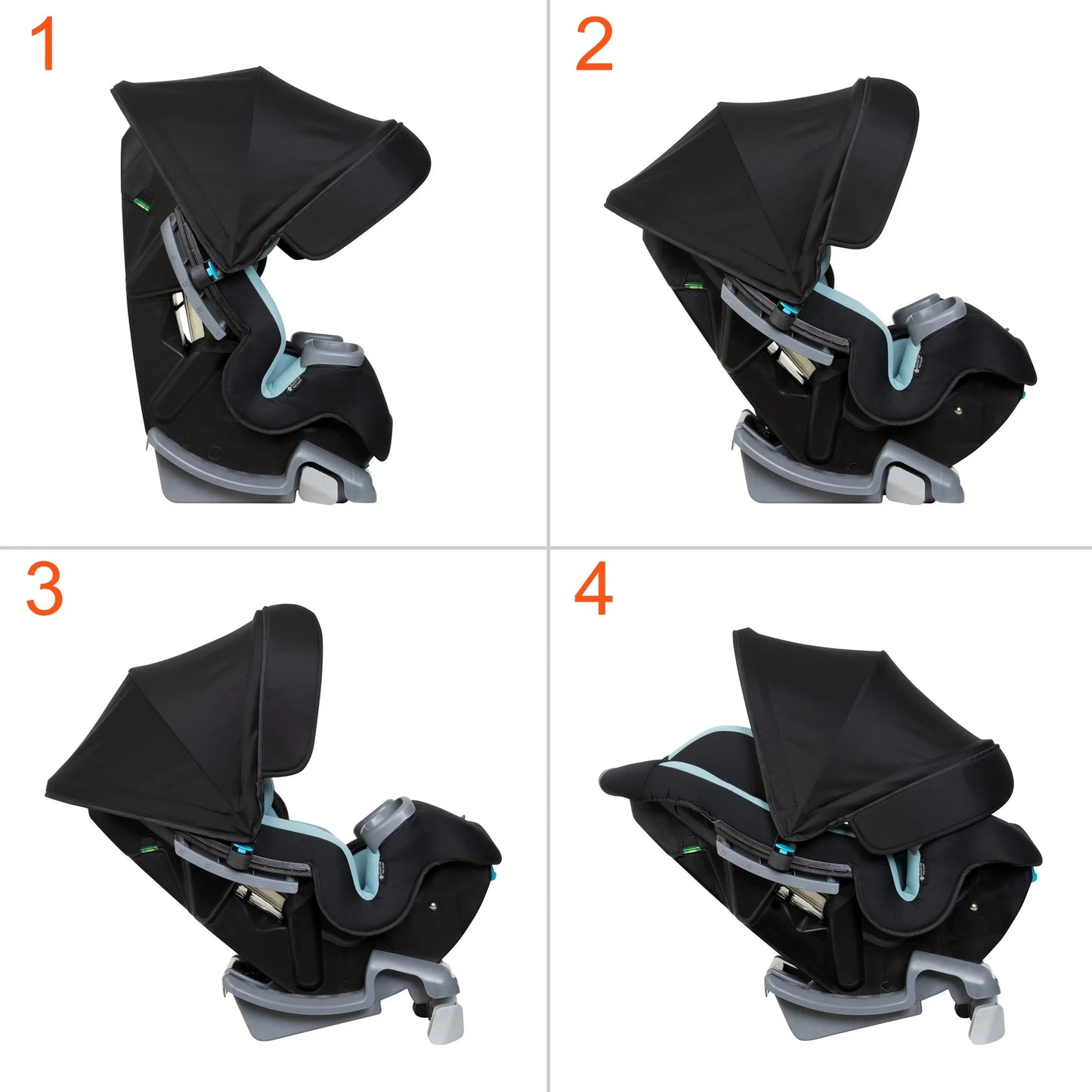 Baby Trend Cover Me™ 4-in-1 Convertible Car Seat