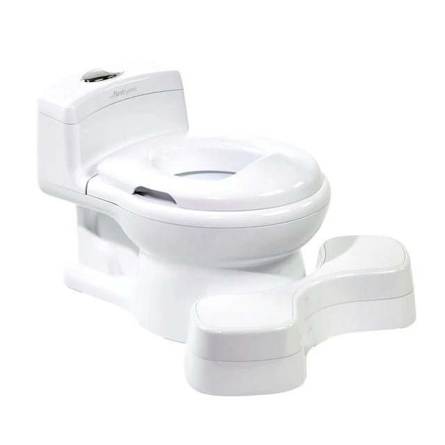 Super Pooper™ Plus Potty Training System with Foot Rest – 2-in-1 Potty Chair and Toddler Potty Seat - Adenzo Comfies