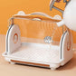 Baby Bottle and Accessories Storage Organizer – Portable Drying Rack with 6 Bottle Holders, 4 Teat Holders, Removable PP Cover & Multipurpose Storage