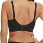 Hands-Free Pumping & Nursing Bra – Adjustable Maternity Bra with Shoulder Straps, Front Clip Access & Back Hook Closure (Breathable Nylon Spandex)