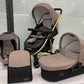 Burbay 3 - in - 1 Baby Travel System (Stroller, Carrycot & Infant Car Seat) - Adenzo Comfies