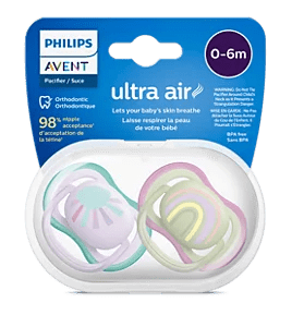 Philips Avent ultra air Pacifier SCF085/59. - Adenzo Comfies