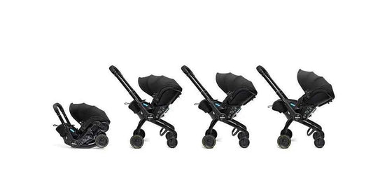 Infant Baby Carseat & Stroller – 4‑in‑1 Travel System - Adenzo Comfies