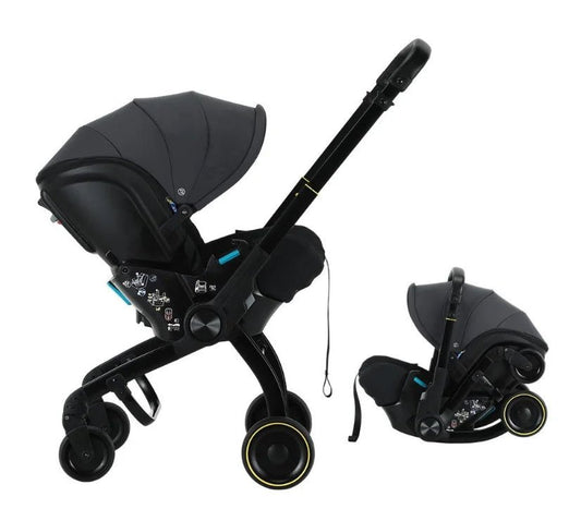 Infant Baby Carseat & Stroller – 4‑in‑1 Travel System - Adenzo Comfies