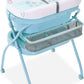 2-in-1 Foldable Baby Changing Table with Bathtub – Portable Diaper Changing Station & Massage Care Table with Storage Shelves for Newborns to Toddlers (0–2 Years)