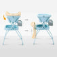 2-in-1 Foldable Baby Changing Table with Bathtub – Portable Diaper Changing Station & Massage Care Table with Storage Shelves for Newborns to Toddlers (0–2 Years)