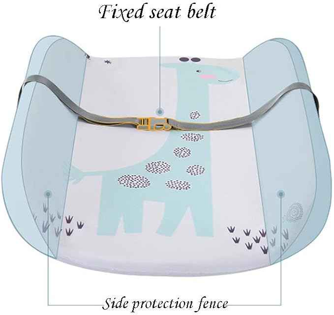 2-in-1 Foldable Baby Changing Table with Bathtub – Portable Diaper Changing Station & Massage Care Table with Storage Shelves for Newborns to Toddlers (0–2 Years)