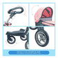 Doll Stroller with Adjustable Canopy FL9136 - Adenzo Comfies